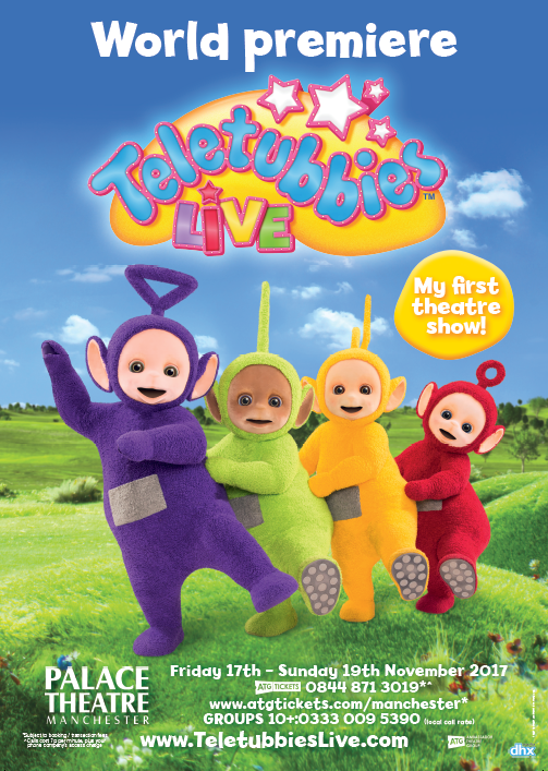 Teletubbies Live UK Poster Show Image