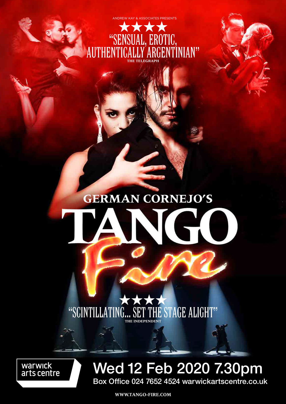 Tango Fire Poster Show Image