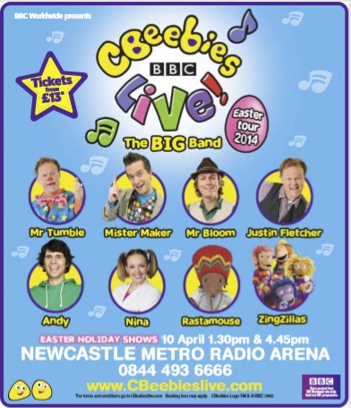 CBeebies Live - The Big Band (2014)