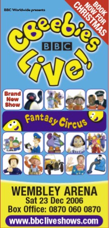 CBeebies Live - Fantasy Circus (2006)